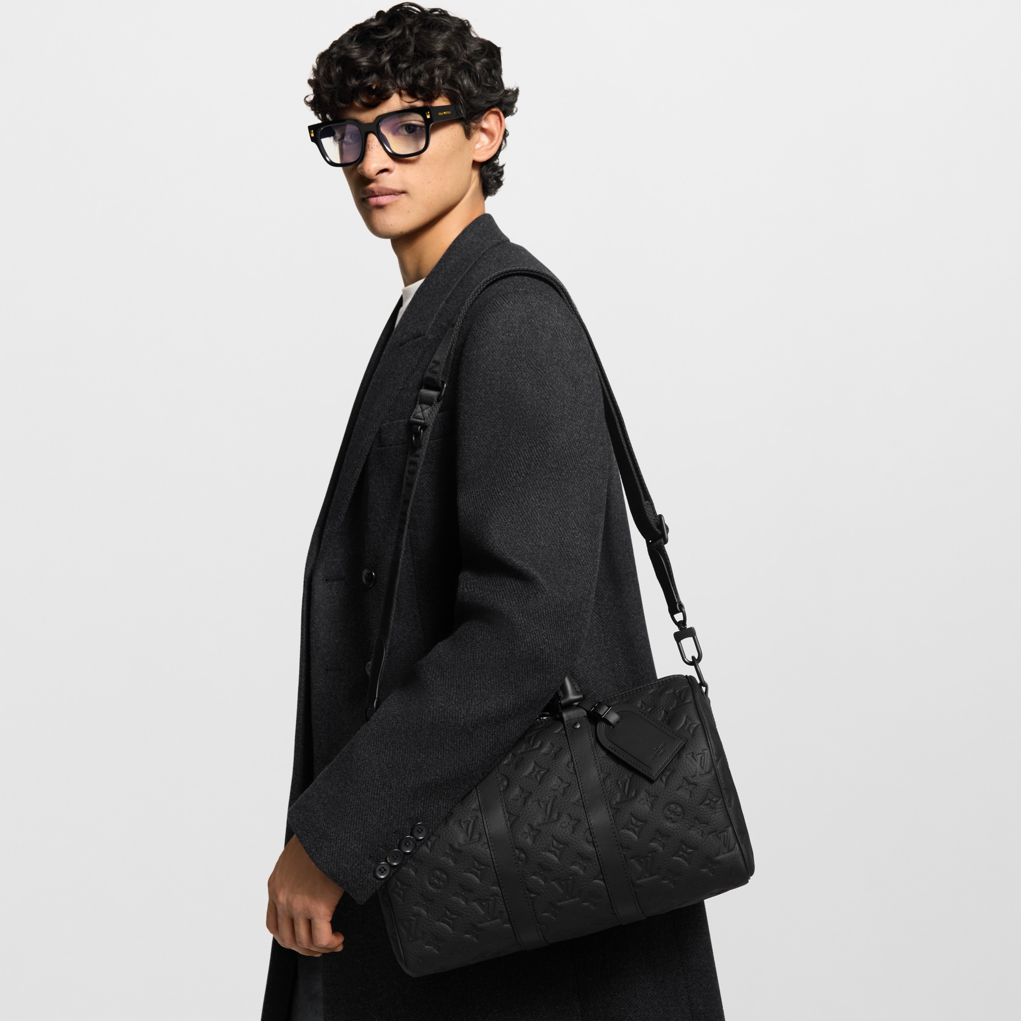 新品 LOUIS VUITTON Keepall 35 定価¥438,900 Keepall Bandoulière 35 Monogram Taurillon Leather LG - G90